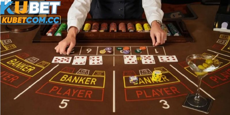 Cách chia bài thường áp dụng trong game cá cược Baccarat